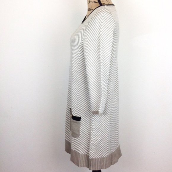 SOLDMud Pie Long Sleeve Tunic Sweater Dress - N533 - Picture 3 of 6